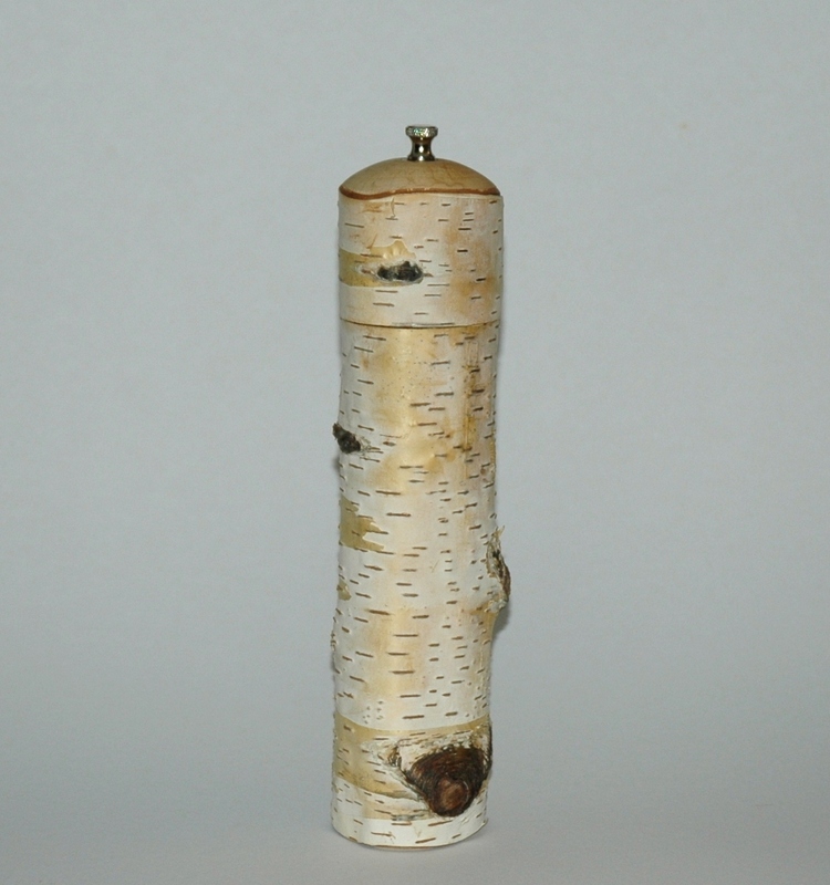 Natural Birch Peppermill